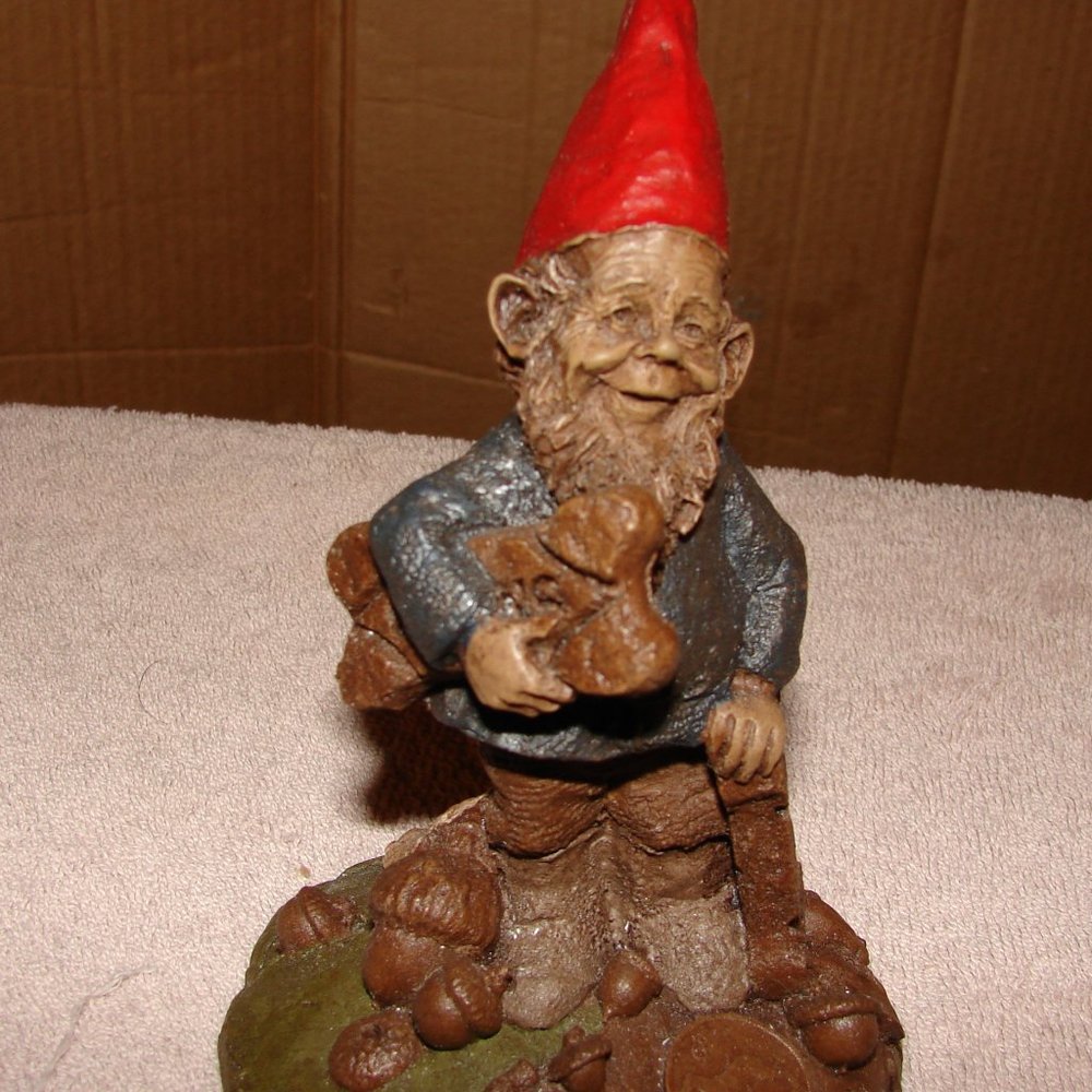 Tom Cark Gnome Doug Signed by the artist